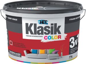 Het Klasik Color malířská barva, 0897 vínová, 4 kg