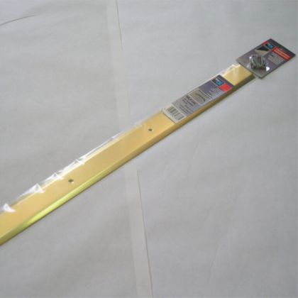 přechodová lišta 985x50x2,5mm - mosaz                          