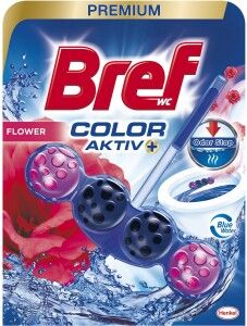 Bref Blue Aktive Fresh Flower, WC kuličky, 50 g