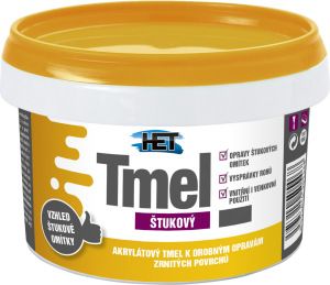 Het štukový tmel na vnitřní a venkovní omítky, 400 g