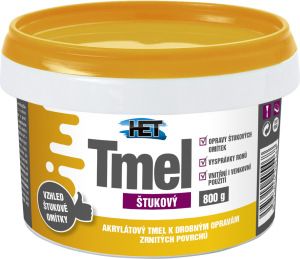 Het štukový tmel na vnitřní a venkovní omítky, 800 g