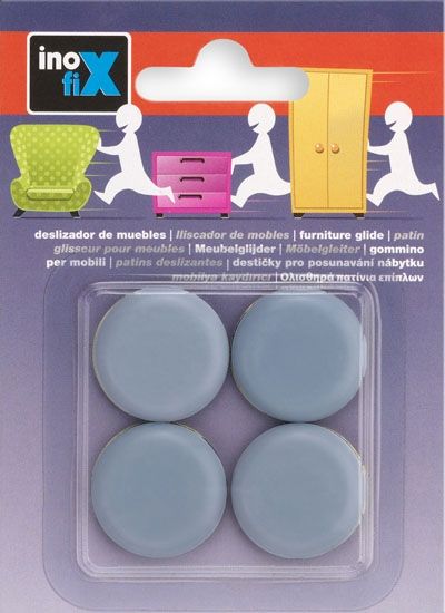 nábytkový kluzák kulatý  25mm samolepící (4ks)                  