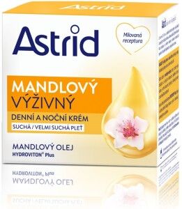 Astrid Almond Care mandlový výživný denní a noční krém, 50 ml