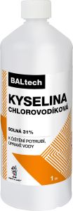 BALTECH kyselina chlorovodíková solná 31 %, 1 l