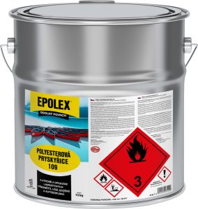Epolex Polyester 109 + iniciátor, polyesterová pryskyřice, 10 kg