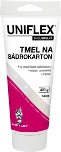 Uniflex tmel na sádrokarton brousitelný, v tubě, 300 g