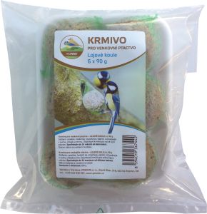Proxim lojové koule, krmivo pro ptáky, balení 6× 90 g
