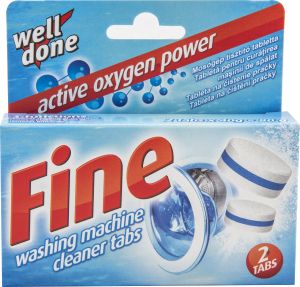 Well Done Fine tablety na čištění pračky 2 x 40 g