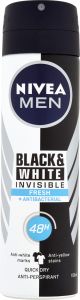 Nivea Men Black & White Invisible Fresh antiperspirant, 150 ml