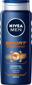 Nivea Men Sport sprchový gel, 500 ml