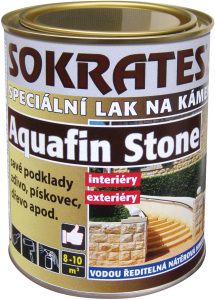 Sokrates Aquafin Stone polomat lak pro savé podklady, 700 g