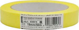 Mako Basic lepicí páska zakrývací hladký krep, 3 dny, do 60 °C, 19 mm × 50 m