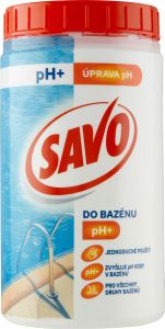 Savo bazén pH+ zvyšuje hodnotu pH, 1,2  kg