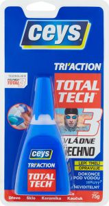 Ceys Tri Action univerzální lepidlo na všechny materiály, 75 g