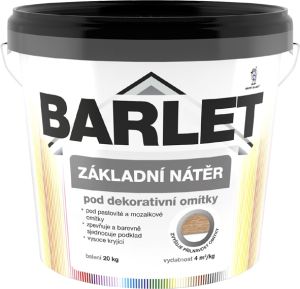 BARLET základní nátěr pod dekorativní omítky, 20 kg