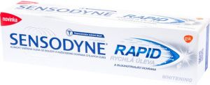 Sensodyne Rapid Relief Whitening rychlá úleva, zubní pasta, 75 ml