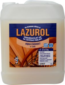 Lazurol Aqua Ekohost lesk V1305 podlahový lak, 5 kg