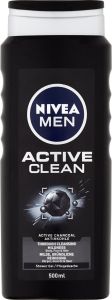 Nivea Men Active clean sprchový gel, 500 ml
