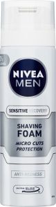 Nivea Men pěna na holení Sensitive Recovery, 200 ml