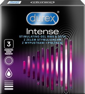 Durex Intense Orgasmic kondomy, 3 ks