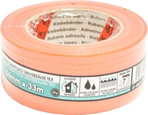 Mako tkaná zakrývací lepicí páska, lepí 7 dní, 50 mm × 33 m