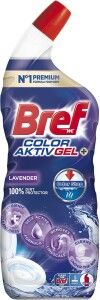 Bref WC gel Excellence Gel Color Aktiv+ Lavender, 700 ml