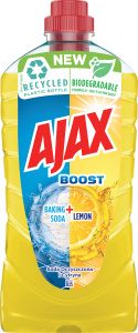 Ajax na podlahy a povrchy Boost Baking Soda Lemon univerzální čisticí prostředek, 1 l