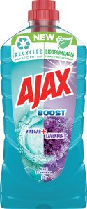 Ajax na podlahy a povrchy Boost Vinegar Lavender univerzální, vinný ocet a levandule, 1 l