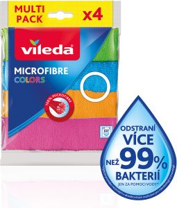 Obrázek 5. produktu Vileda Colors mikrohadřík na úklid, 4 ks
