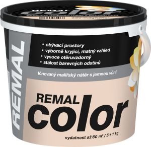 REMAL Color malířská barva na zeď 270 Cappuccino, 5 + 1 kg