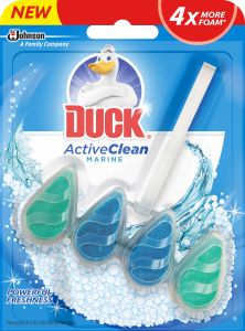 Duck WC závěs Active Clean Marine mořská vůně, 38,6 g