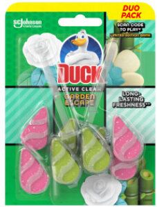 Duck WC závěs Active Clean Tropical Sunshine, 2x 38,6 g