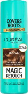 L'Oréal Magic Retouch Brown zakrytí odrostů, 75 ml