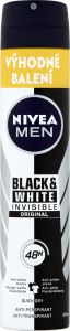 Nivea Men Black & White Invisible Original antiperspirant, 200 ml