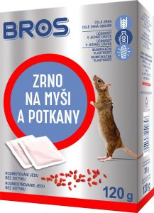 Bros zrno na myši, krysy a potkany, 120 g