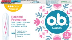 O.B. Original Normal tampony, 16 ks