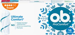 O.B. ProComfort Super tampony, 16 ks