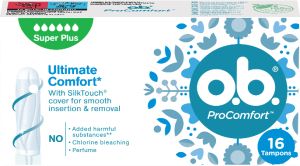O.B. ProComfort Super Plus tampony, 16 ks