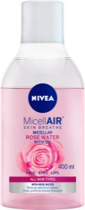 Nivea MicellAIR dvoufázová micelární voda s růžovou vodou, 400 ml