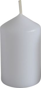 Bony adventní svíčka bílá 40 × 60 mm, 4 ks