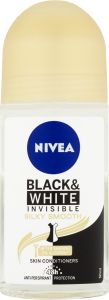 Nivea Black & White Invisible Silky Smooth kuličkový antiperspirant, 50 ml