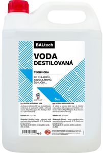 BALTECH destilovaná voda kanystr 5 l