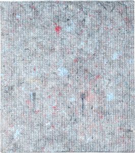 BALhome netkaný hadr na podlahu 50 × 60 cm, nebalený, šedý