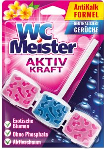WC Meister Aktiv Kraft exotické květy WC blok, 45 g