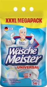 Wäsche Meister Universal prací prášek, 140 praní, 10,5 kg