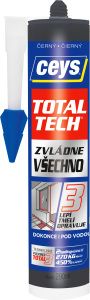 Ceys Total Tech univerzální lepidlo a tmel, černý, 290 ml