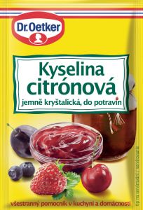 Dr. Oetker kyselina citrónová 20 g