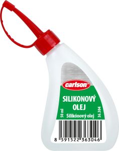 Carlson silikonový olej s kapátkem, 50 ml