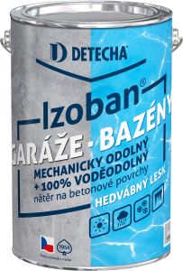 Detecha Izoban barva na beton, RAL 9004 černá, 5 kg