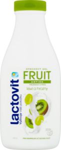 Lactovit Fruit Antiox kiwi a hrozny sprchový gel, 500 ml